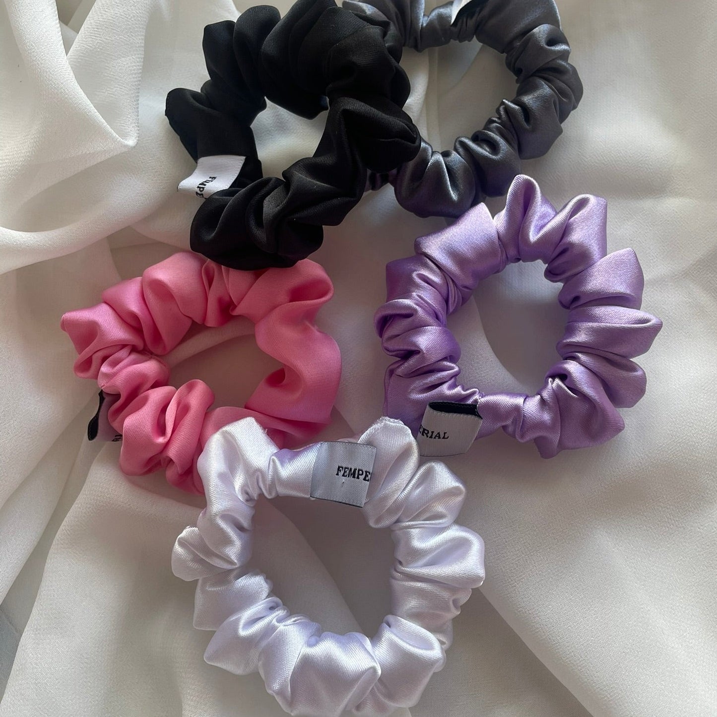 Mini Size Scrunchie Set