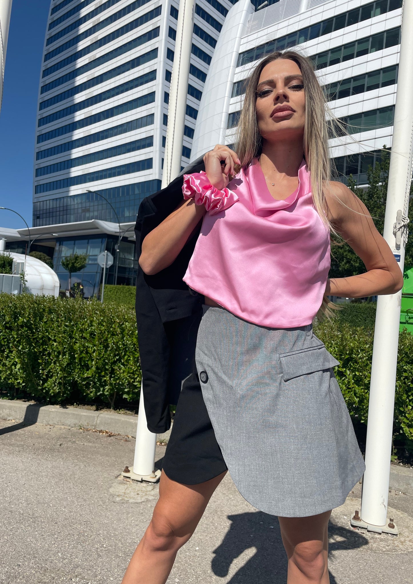 Elegant Satin Top