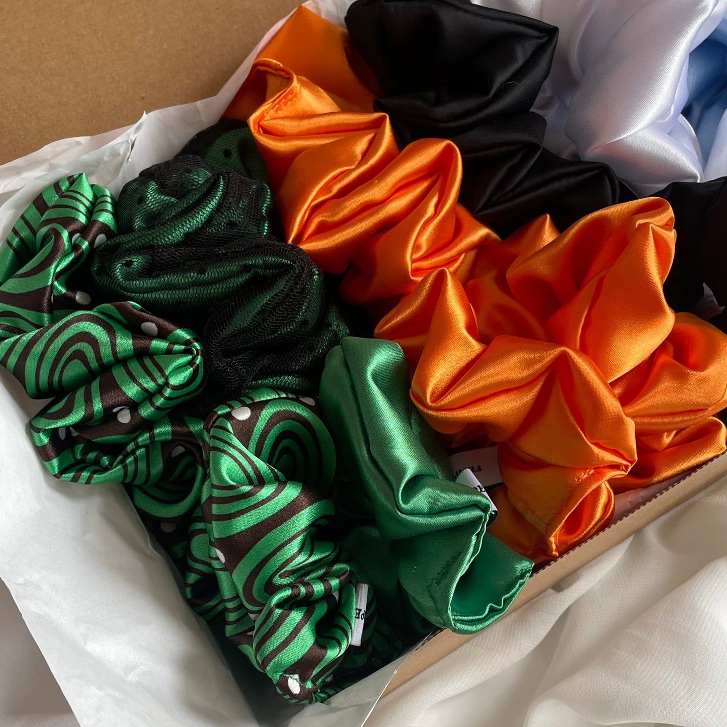 Mixed Size Scrunchie Set
