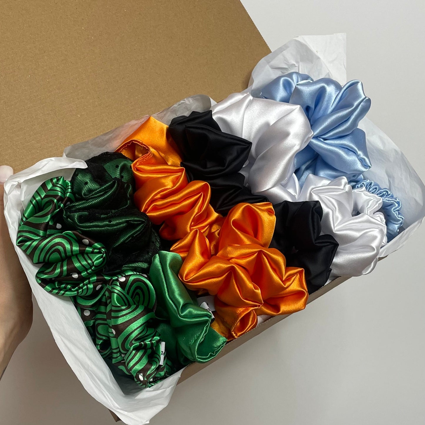 Mixed Size Scrunchie Set