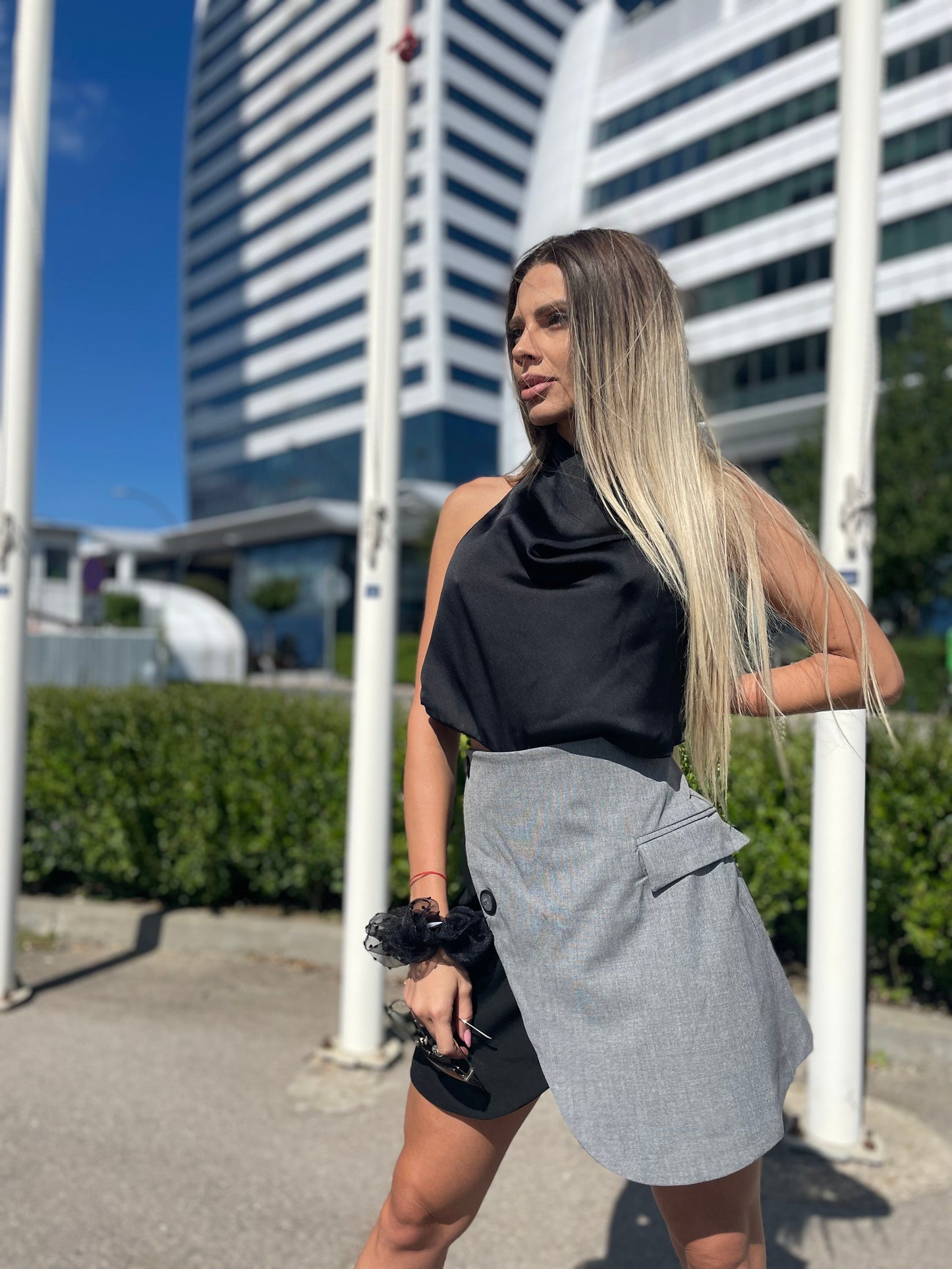 Elegant Satin Top