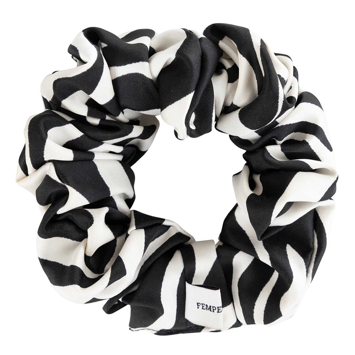 Black & White Scrunchie