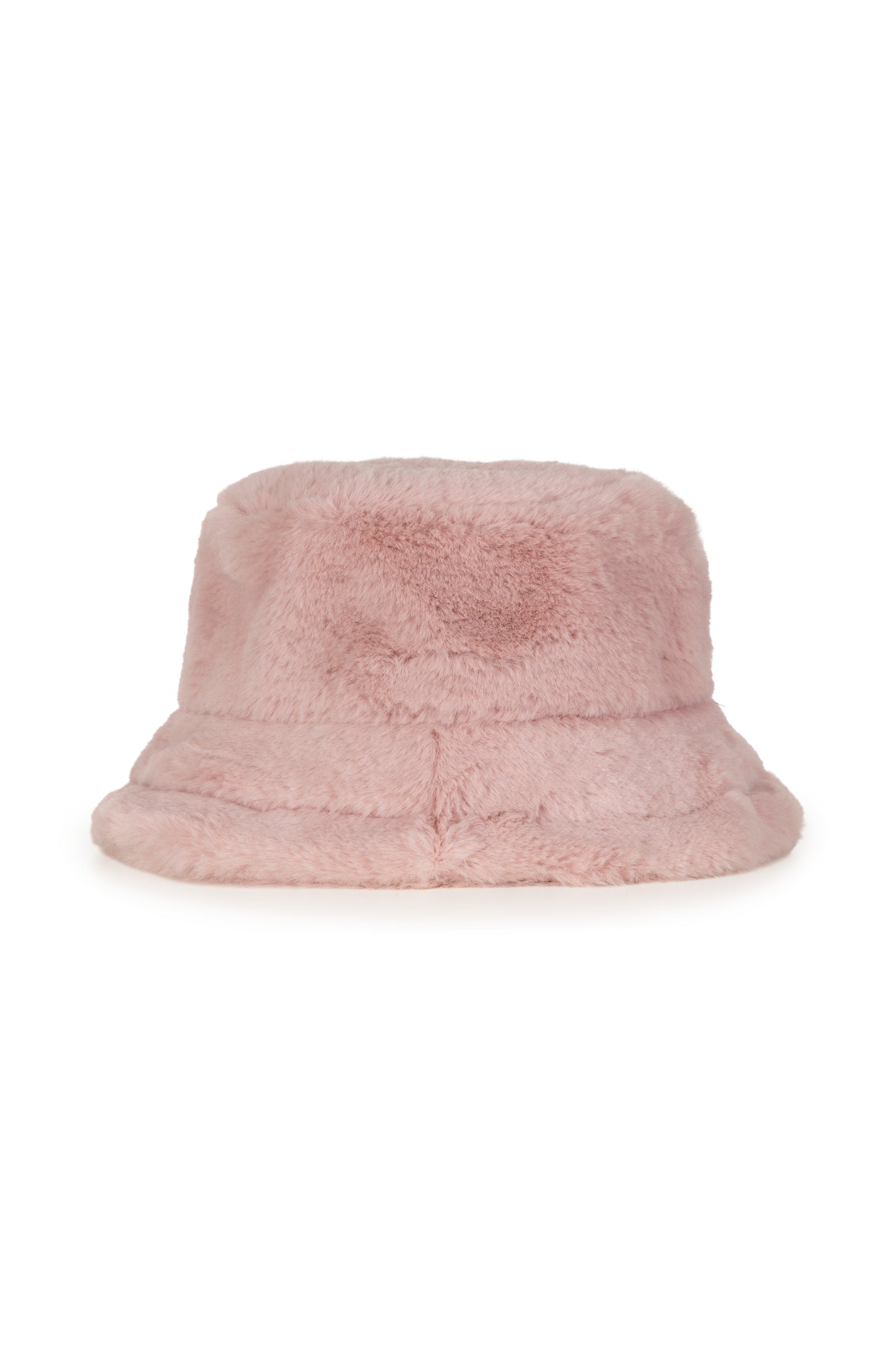 Dusty Rose Fluffy Hat