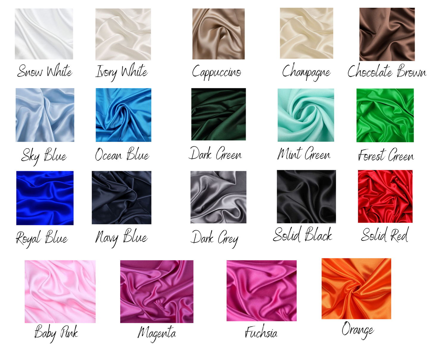 Handmade Large Satin Hair Bow with Clip
