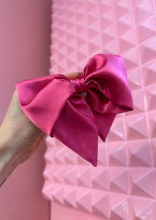 Small Handmade Satin Bow