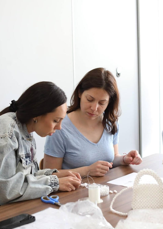 Pearl Beaded Bag Workshop (Berlin) - Early Bird