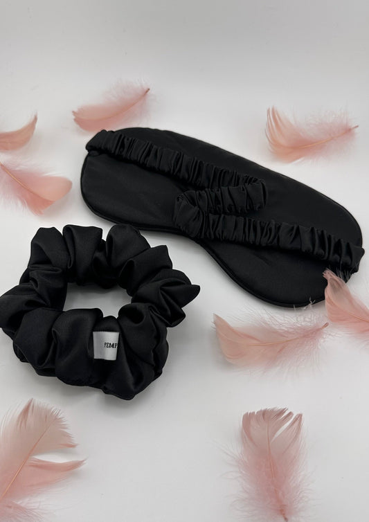 Sleep Beauty Set in Black