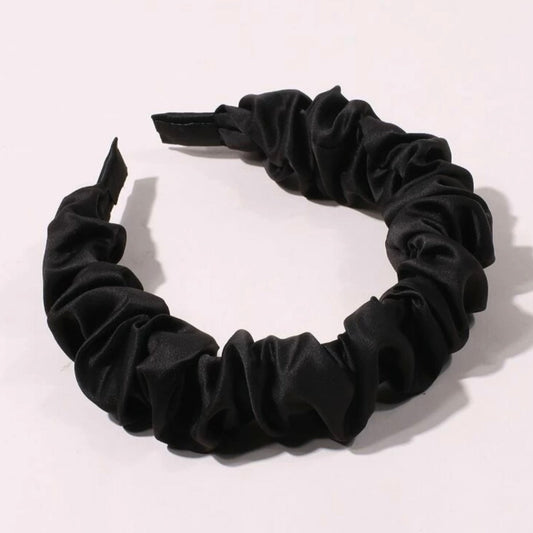 Black Scrunchie Headband