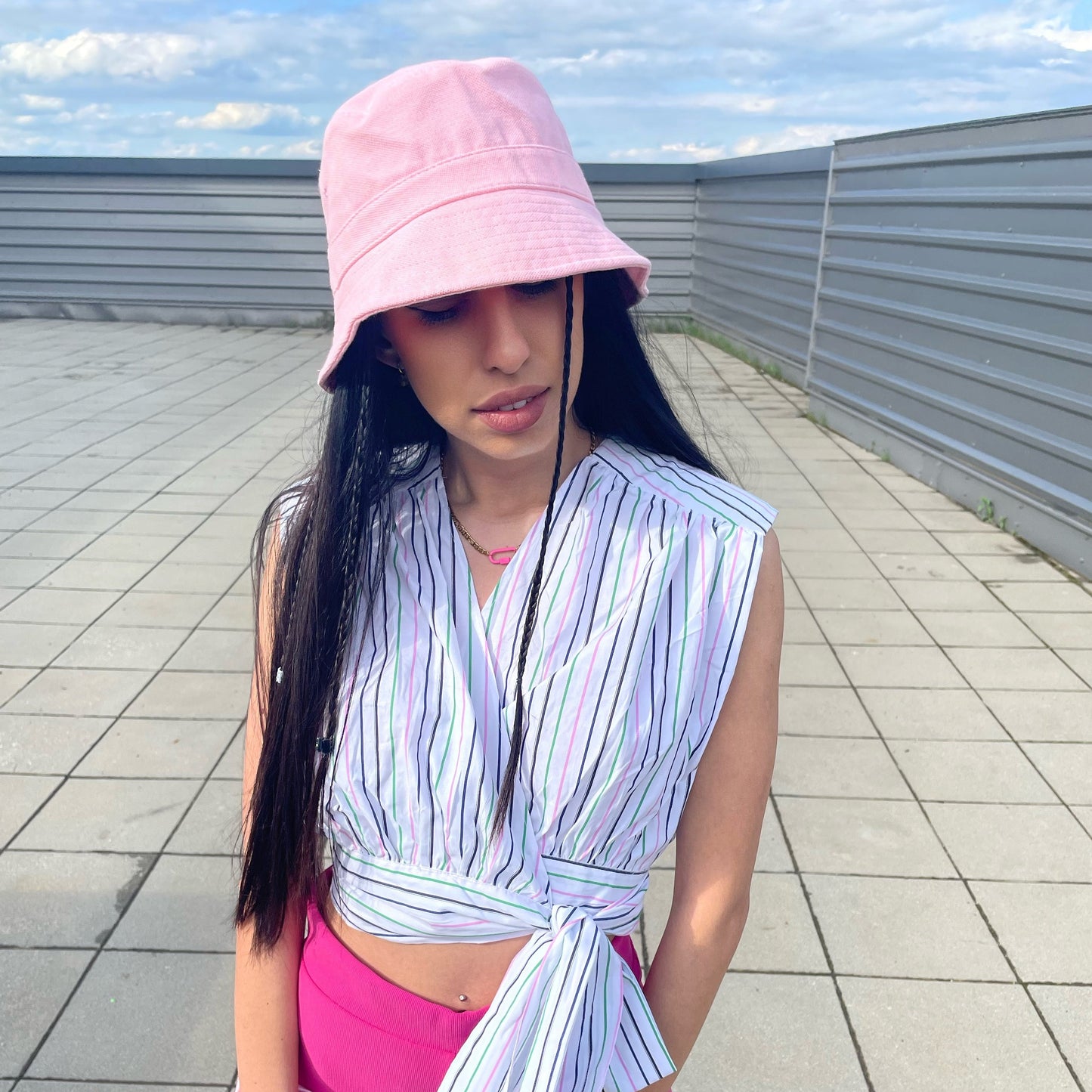 Pink Bucket Hat