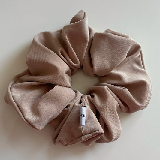 Elastic Nude Scrunchie