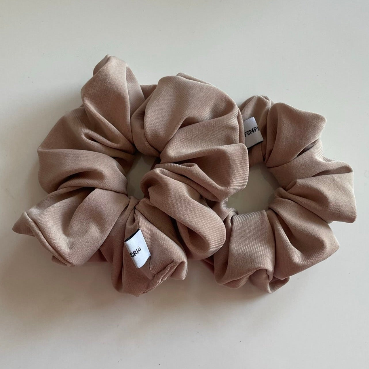 Elastic Nude Scrunchie