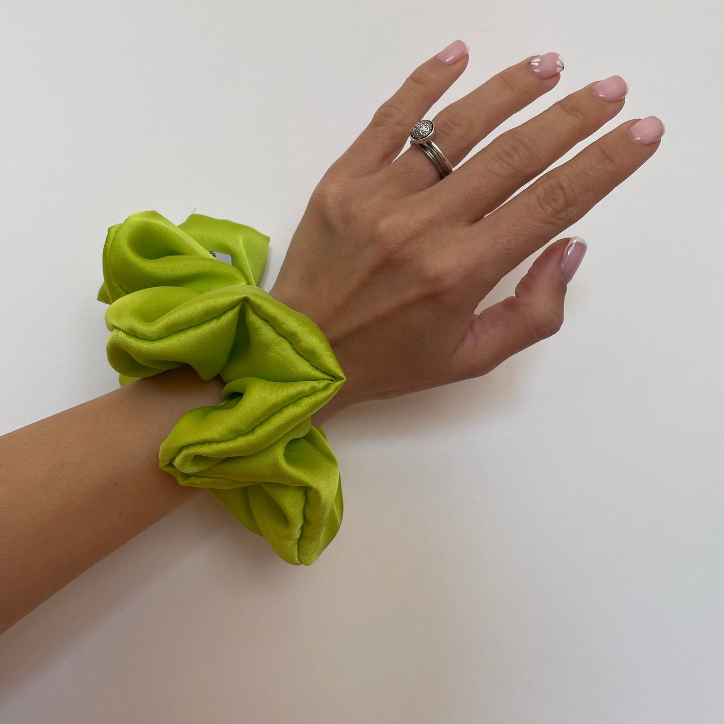 Lime Green Scrunchie