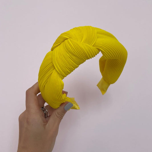 Solid Yellow Headband