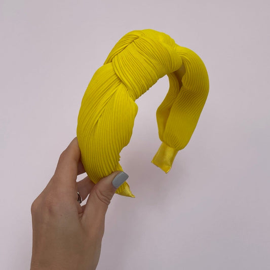 Solid Yellow Headband