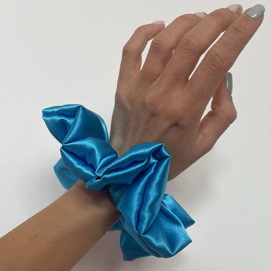 Ocean Blue Scrunchie