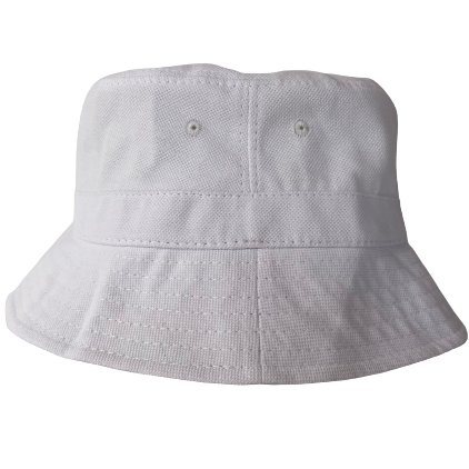 White Bucket Hat