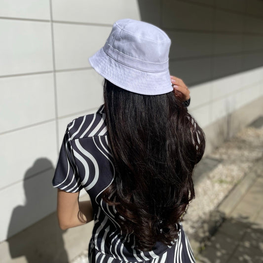 White Bucket Hat