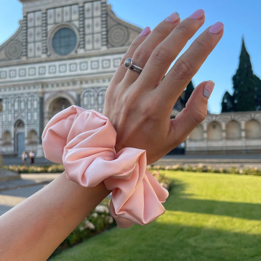 Peach Scrunchie