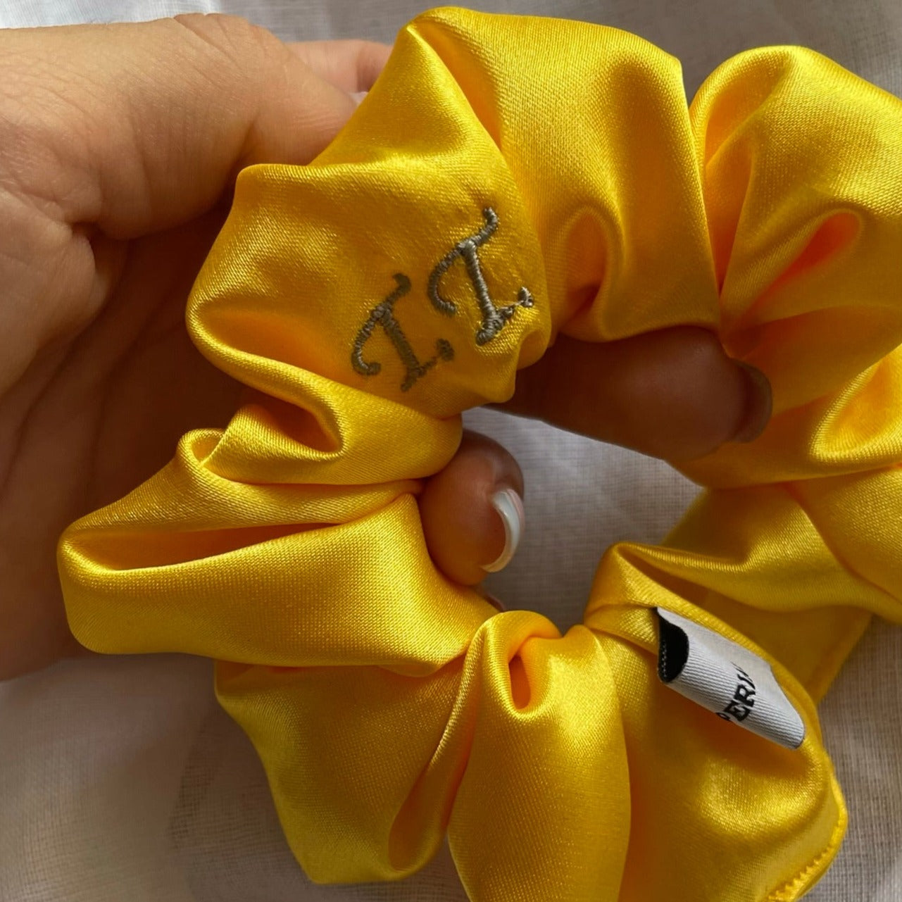 Bright Yellow Scrunchie