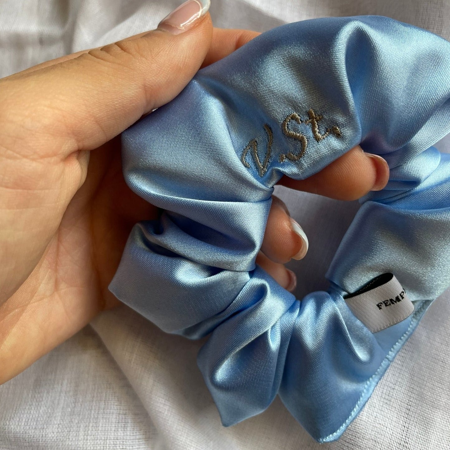 Sky Blue Scrunchie