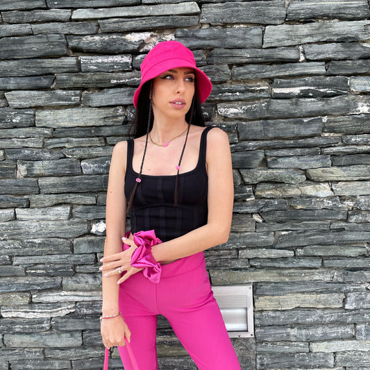 Fuchsia Bucket Hat