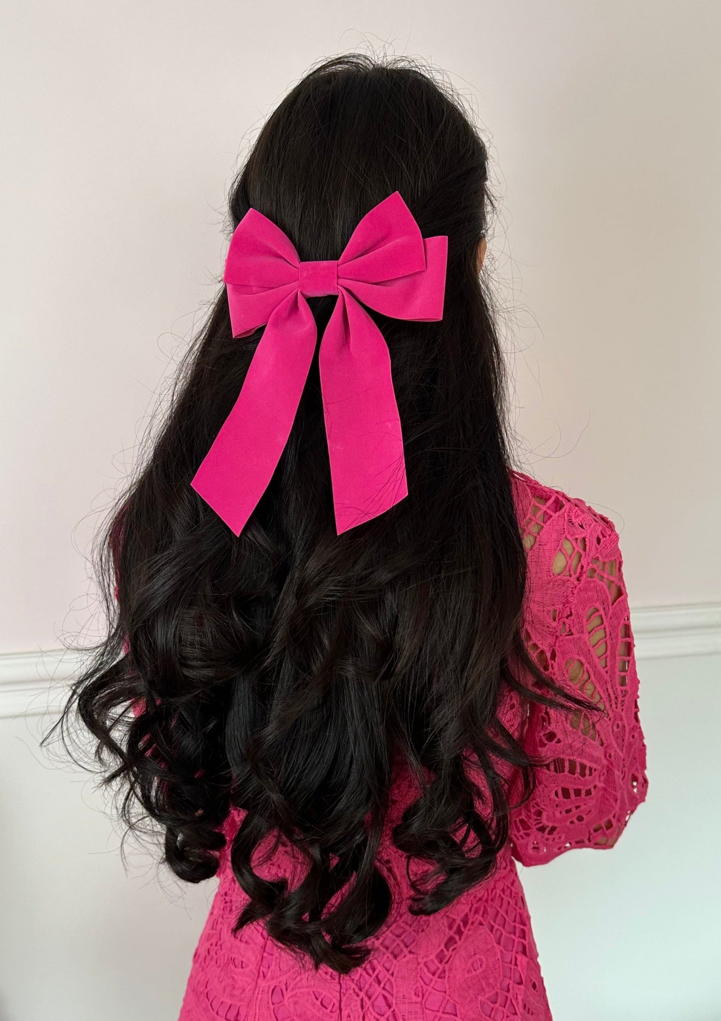 Handmade Velvet Bow