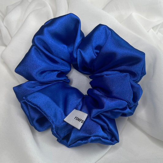 Royal Blue Scrunchie