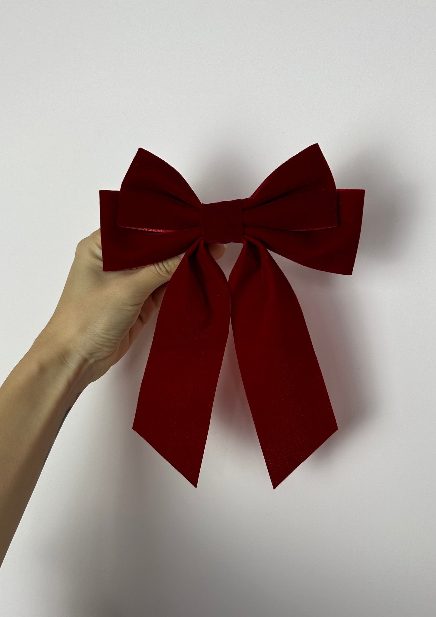 Handmade Velvet Bow